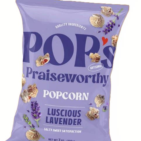 Pop's Praiseworthy Popcorn - Luscious Lavender