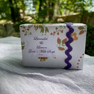 Lavender & Lemon Goat's Milk Soap