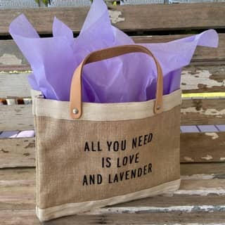 Lavender Market Tote