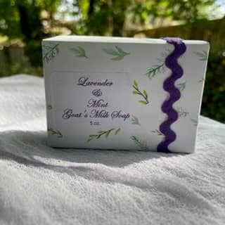 Lavender & Mint Goat's Milk Soap
