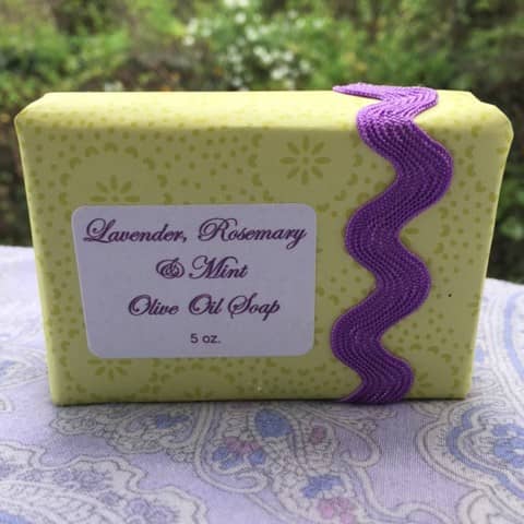 Lavender, Rosemary & Mint Olive Oil Soap