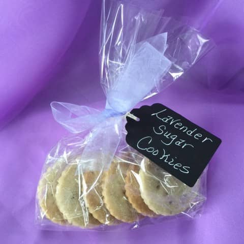 Lavender Sugar Cookies